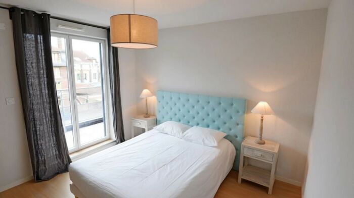 Chambre double.JPG ©Zenao Troyes - Obeo résidences