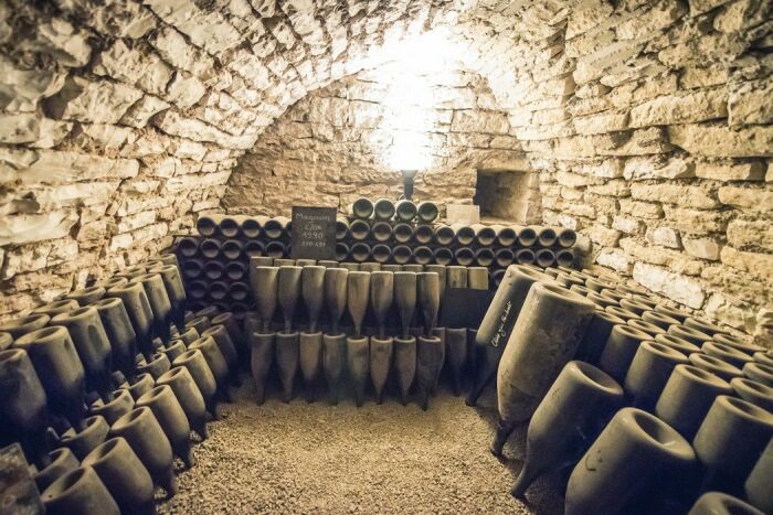 Caves champagne Drappier 2 ©OenoSpheres.jpg Caves champagne Drappier - ©OenoSpheres