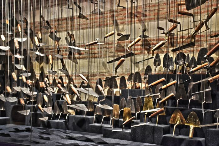 2017 - Les truelles -Creditsphoto Maison de l'Outil et de la Pensée Ouvrière  (1).jpg ©Maison de l'outil et de la pensée ouvrière