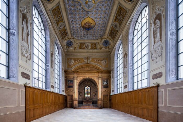 Chapelle de l'Hôtel-Dieu-le-Comte © Studio OG - Cité du Vitrail.jpg © Studio OG - Cité du Vitrail