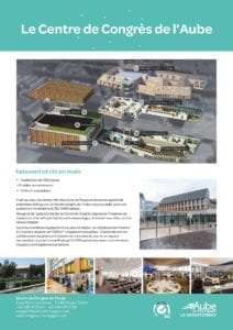 Fiche technique Centre de congrès de l'Aube Fiche Technique du Centre de Congrès de l'Aube